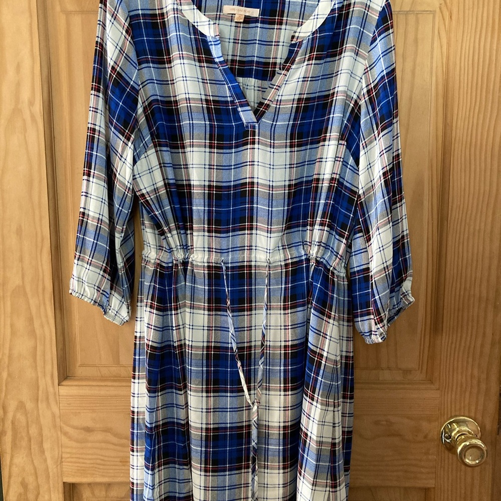 Skies are blue dress